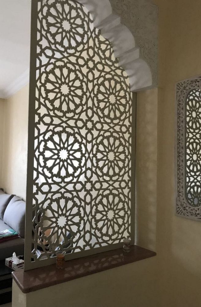 Acrylic laser cut panel display — Eish CNC Designs Indore