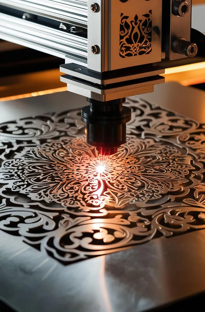 CNC wood design and carving services in Indore — custom wooden panels by Eish CNC Designs
